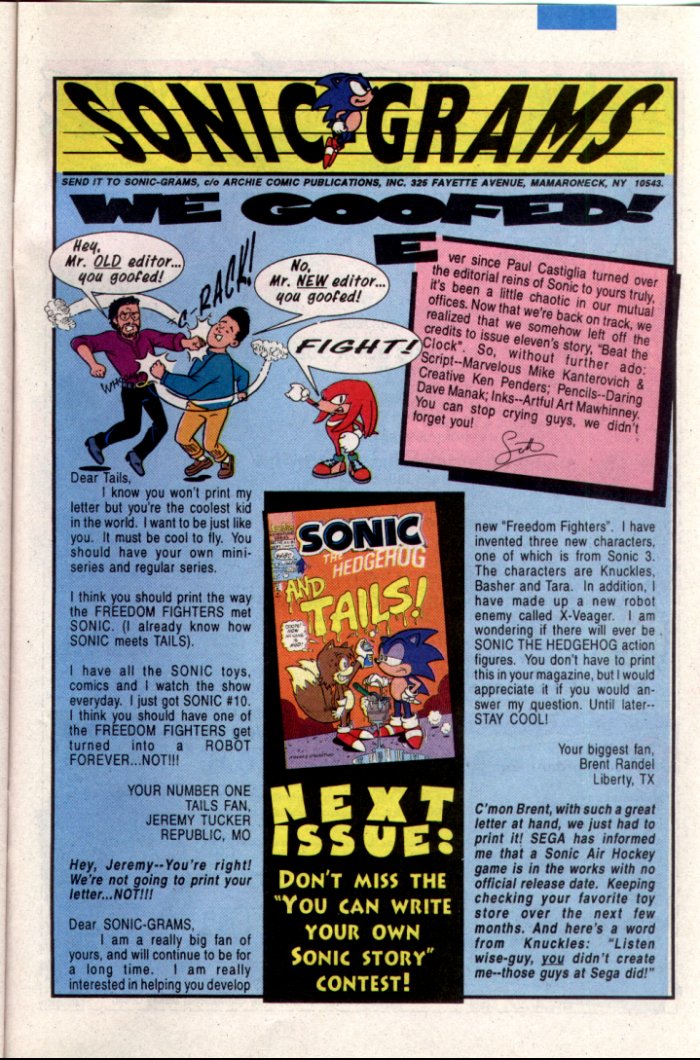 Sonic - Archie Adventure Series August 1994 Page 27